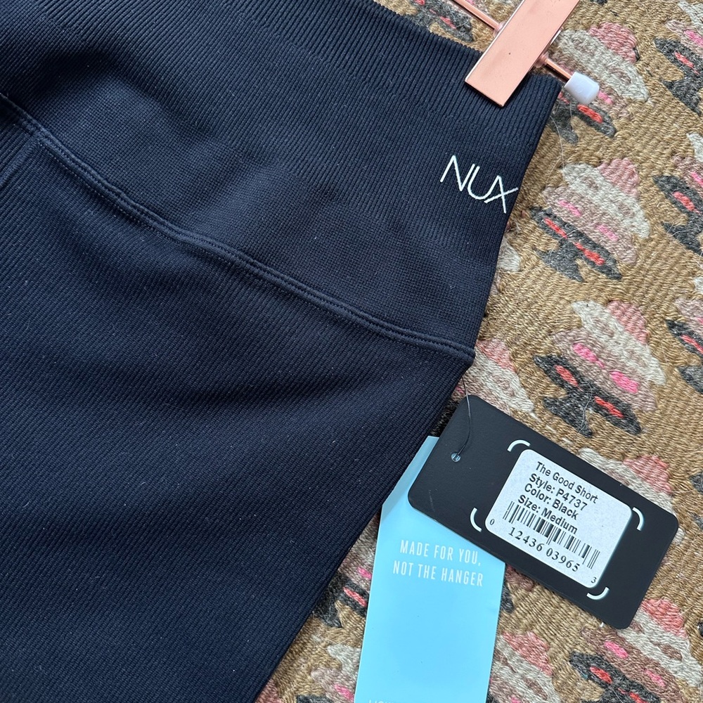 BRAND NEW NUX GOOD SHORT Black Activewear